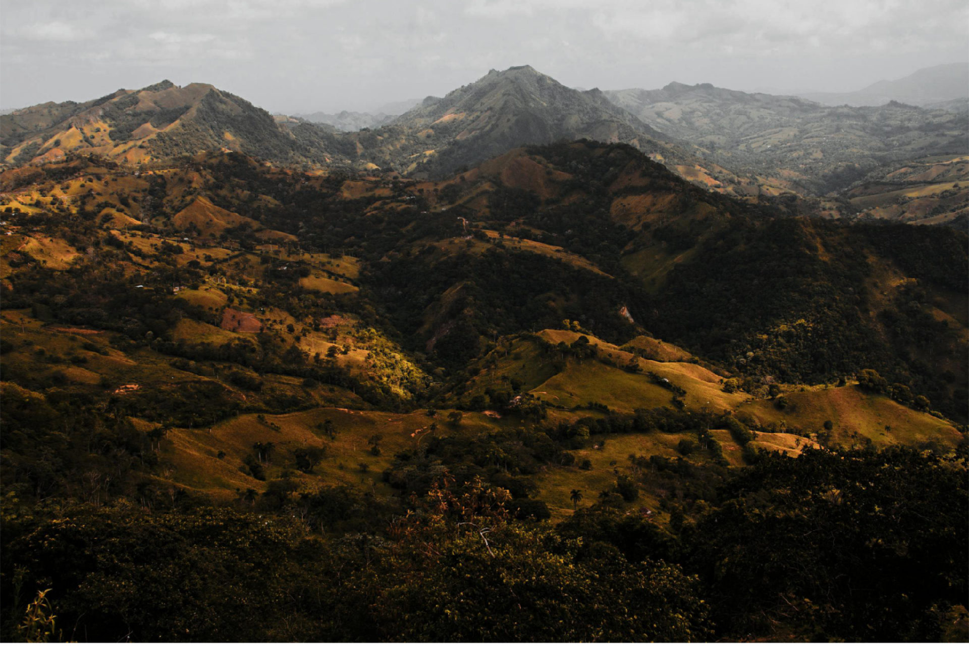 Tropical Paradise Landscape - Dominican Tobacco Growing Region for Aurea Montana Reserva 奥瑞山谷雪茄原料产区：多米尼加热带风光烟叶种植带